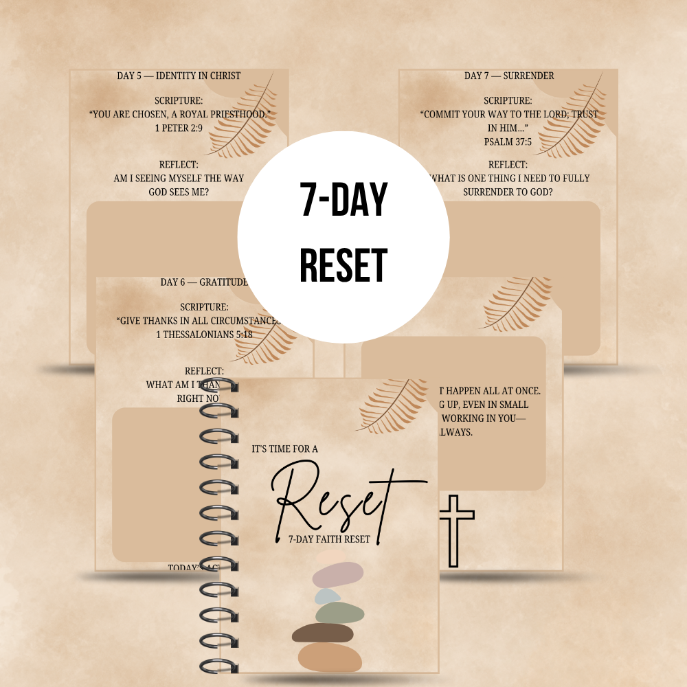 7-Day Faith Reset Guide for Women
