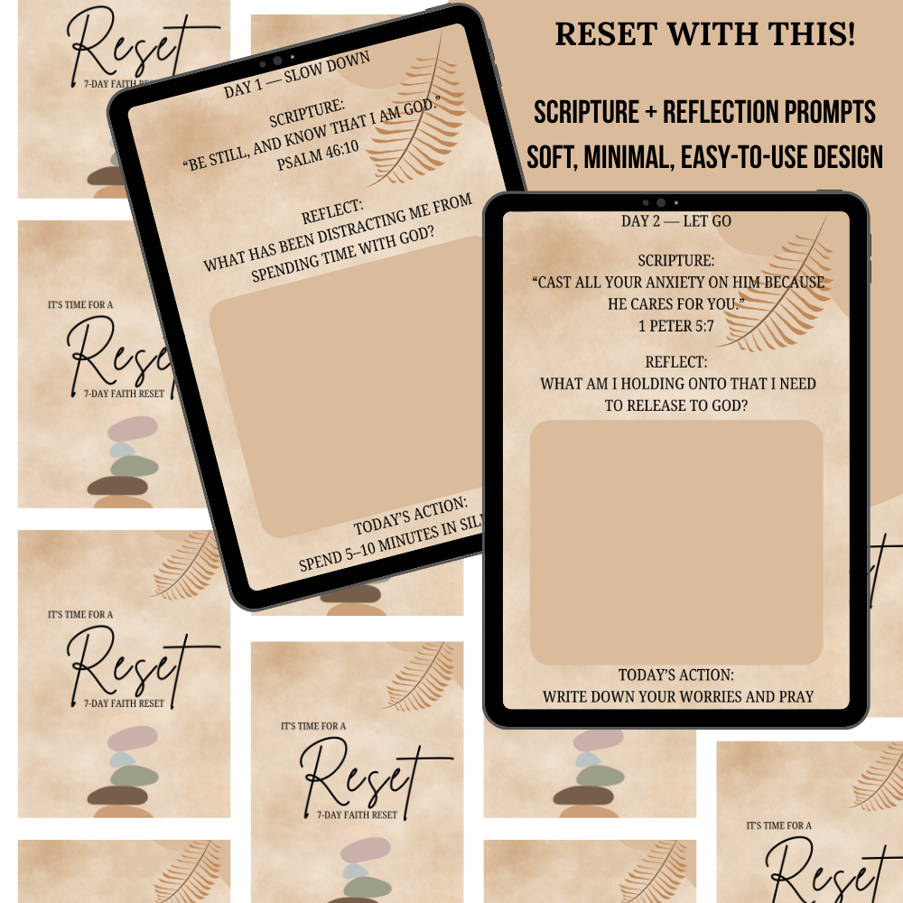 7-Day Faith Reset Guide for Women