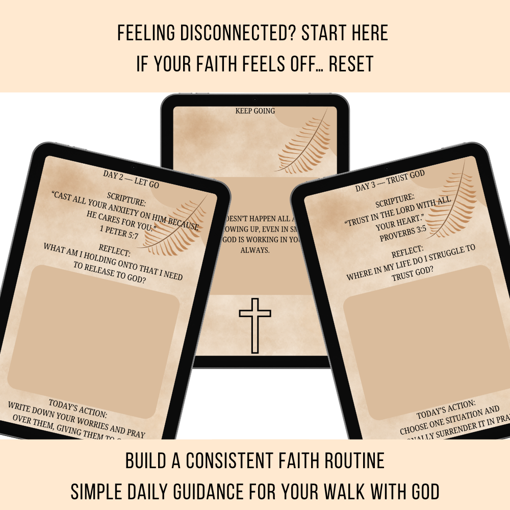 7-Day Faith Reset Guide for Women