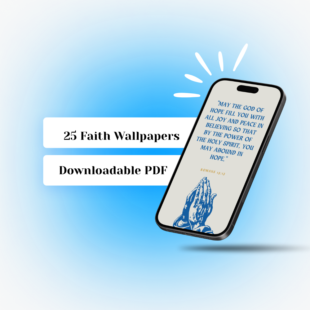 Christian Phone Wallpaper Pack (25 Designs)