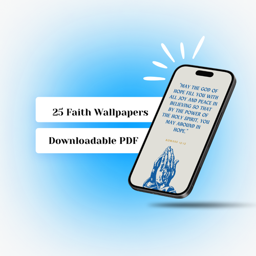 Christian Phone Wallpaper Pack (25 Designs)