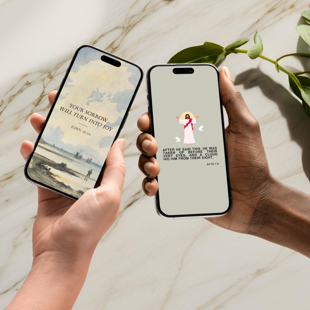 Christian Phone Wallpaper Pack (25 Designs)