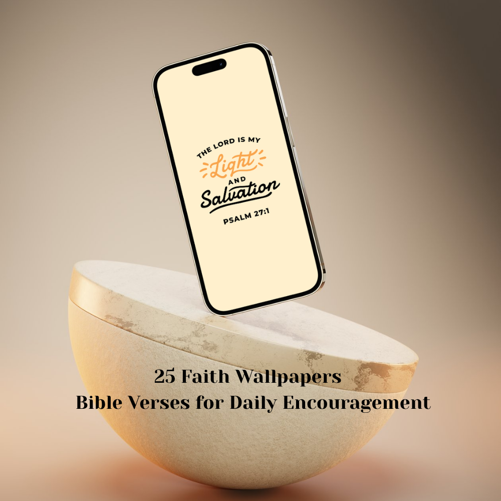 Christian Phone Wallpaper Pack (25 Designs)