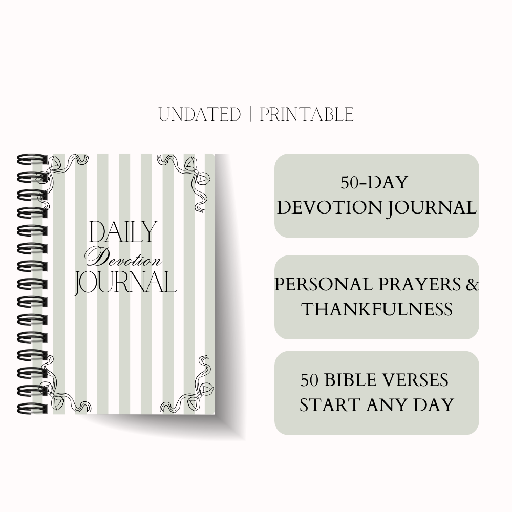 Daily Devotional Journal