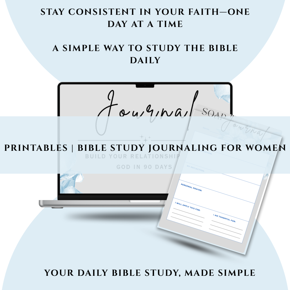 90-Day SOAP Bible Study Journal