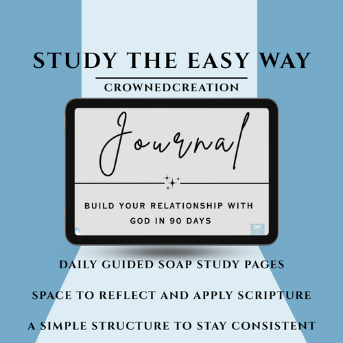 90-Day SOAP Bible Study Journal