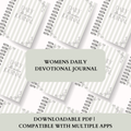 Daily Devotional Journal